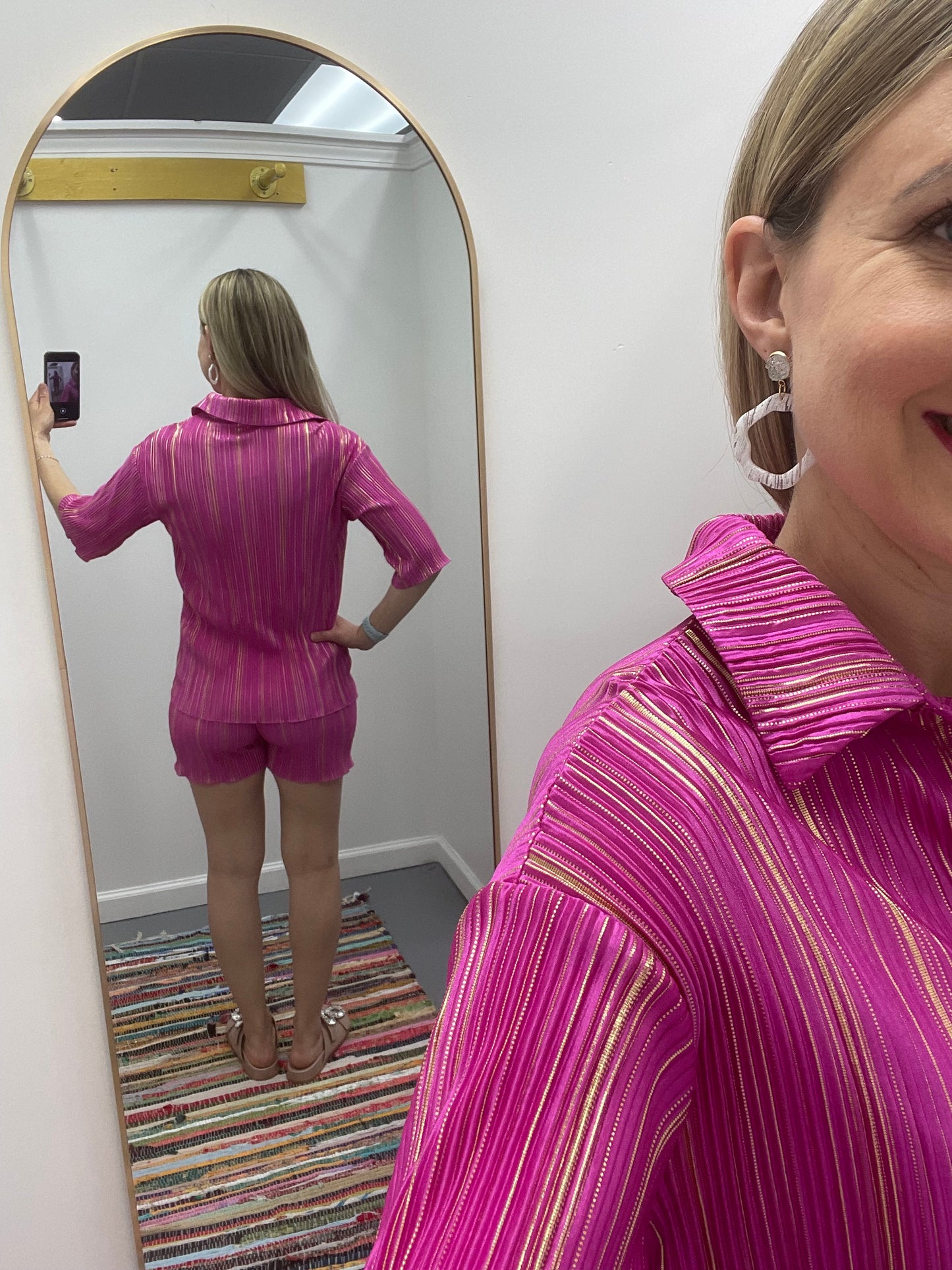 Sunday Funday Pleated Set