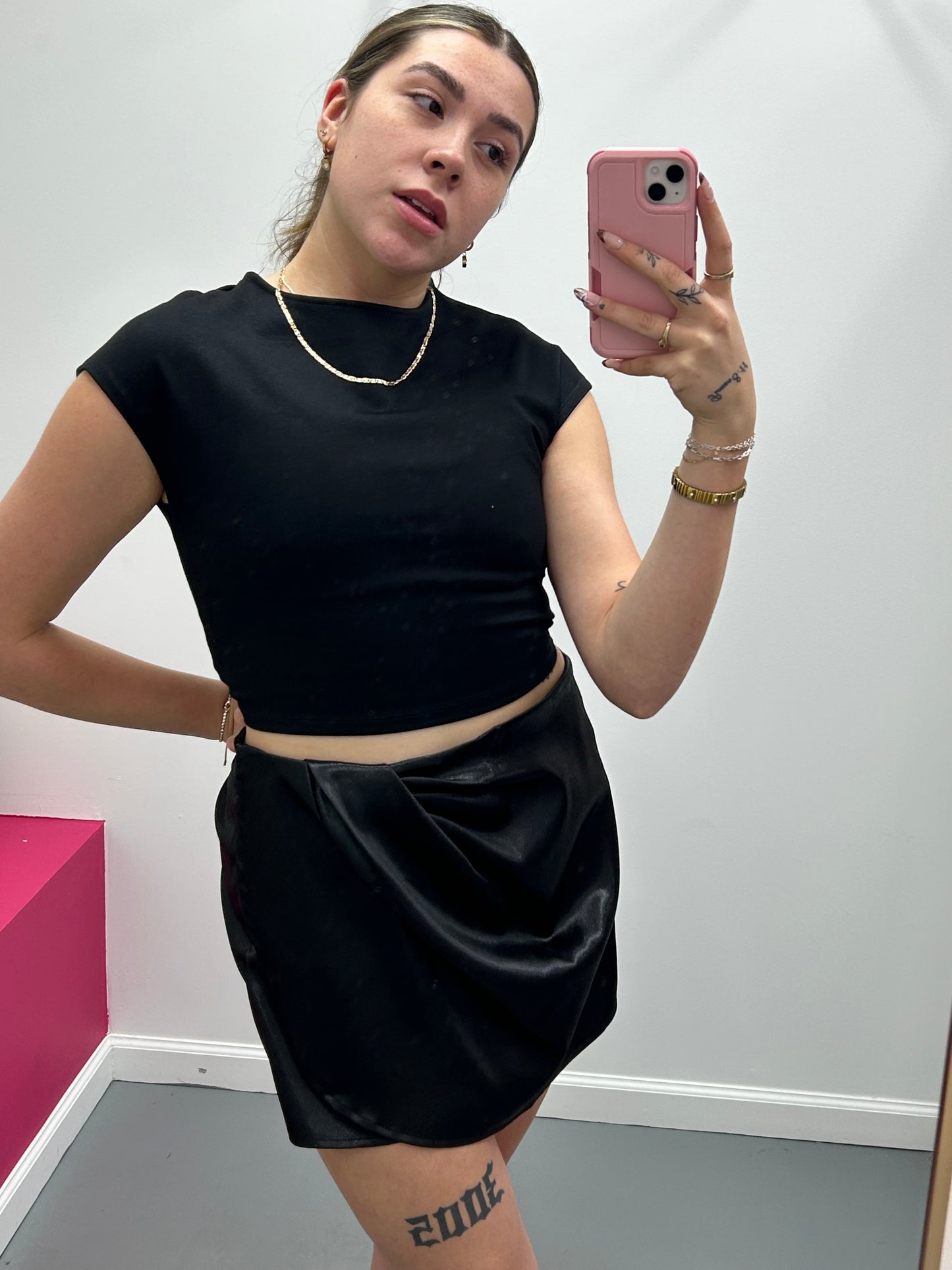 Glow Getter Top Black