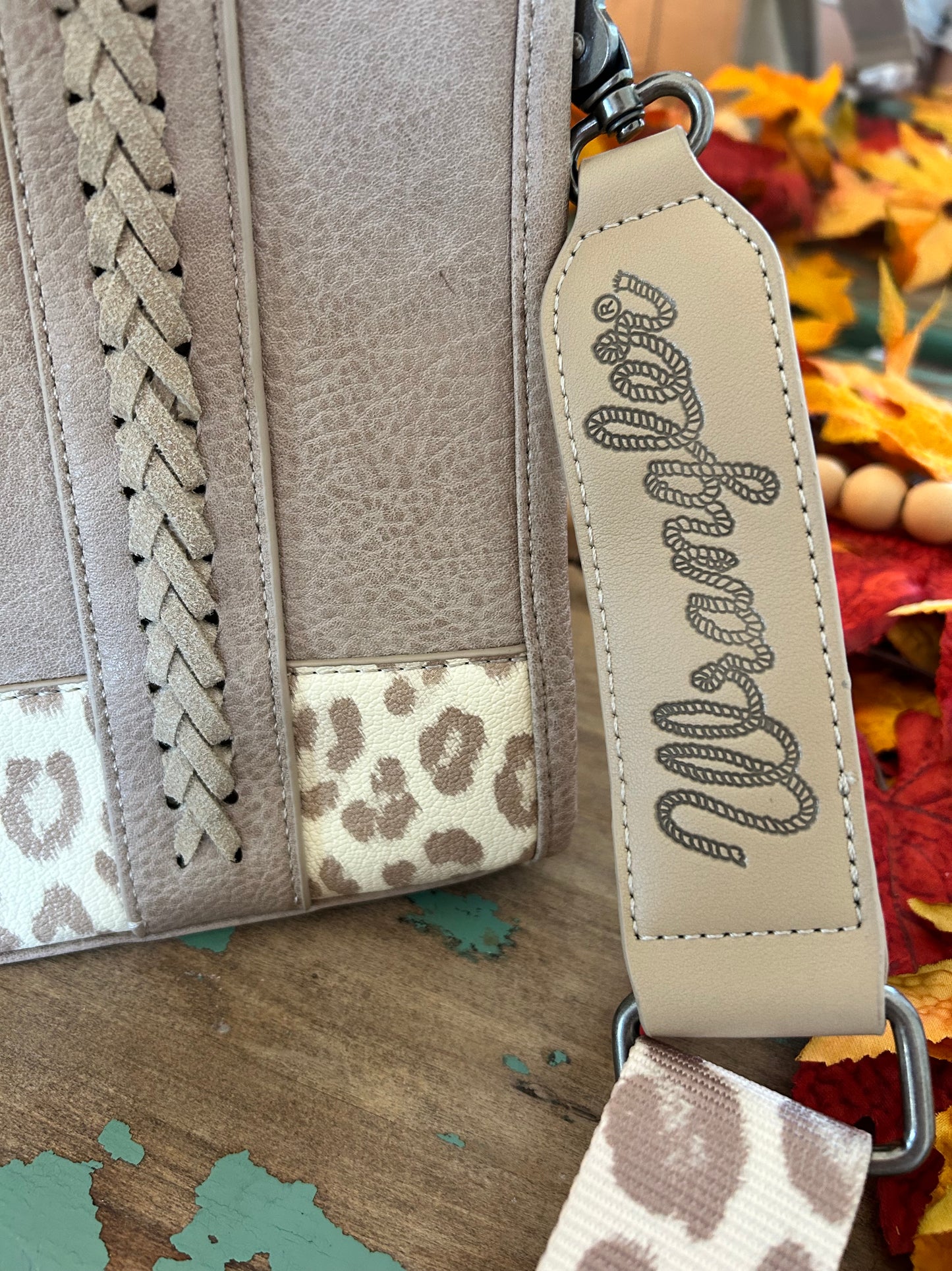 The Wildway Tote – Leopard Latte