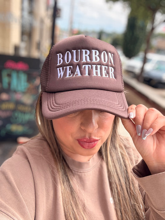 Bourbon Weather Trucker Hat