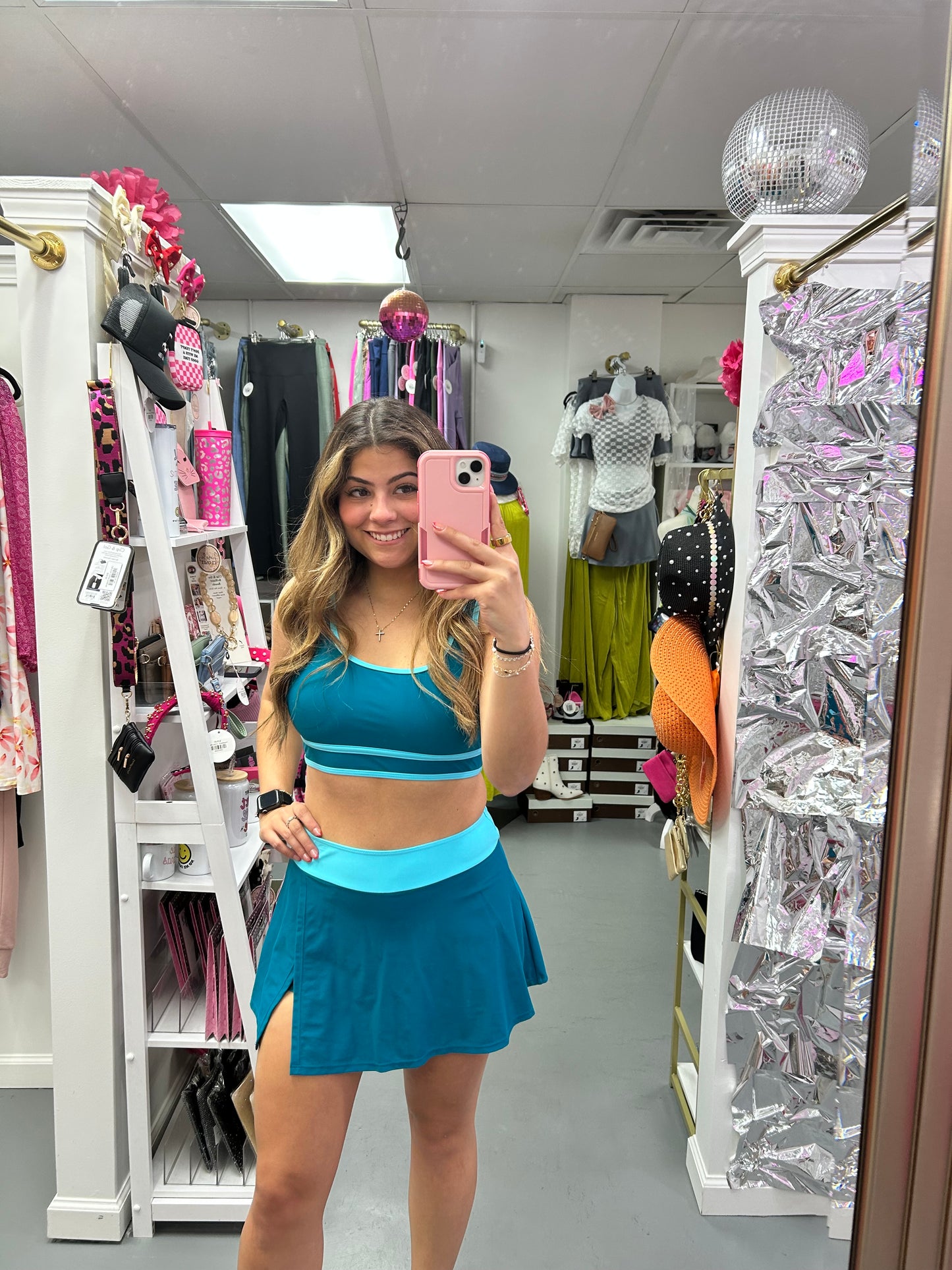 Two Piece Skirt Swimsuit