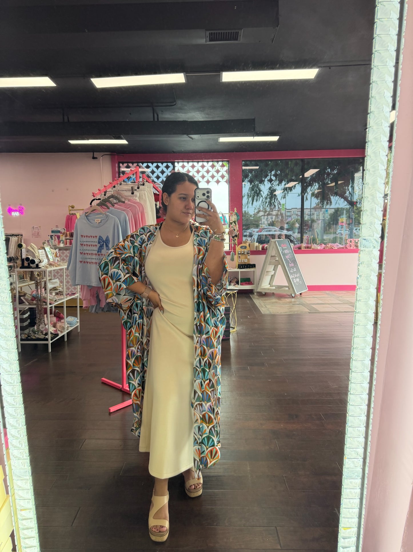 Vibrant Soul Long Kimono