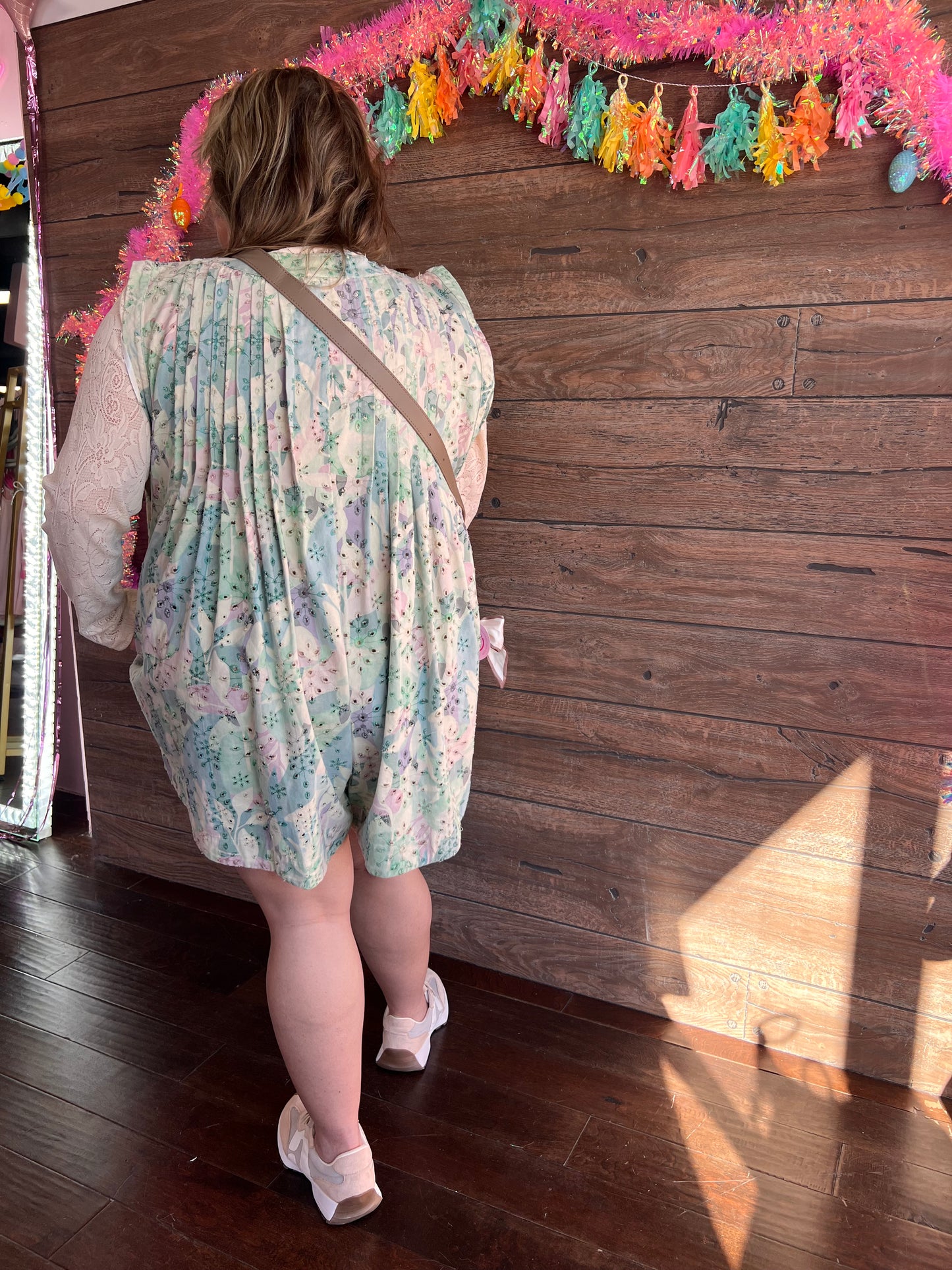 Curvy Secret Garden Romper