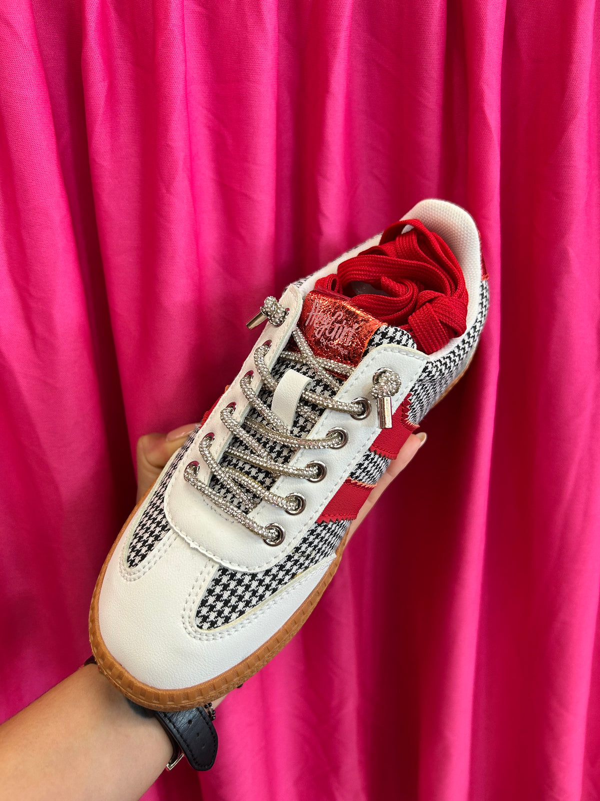 Heads Up Houndstooth Sneakers