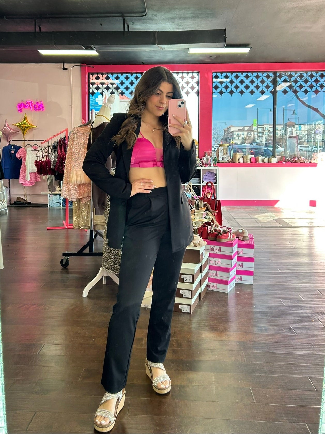 Business Casual Blazer Black