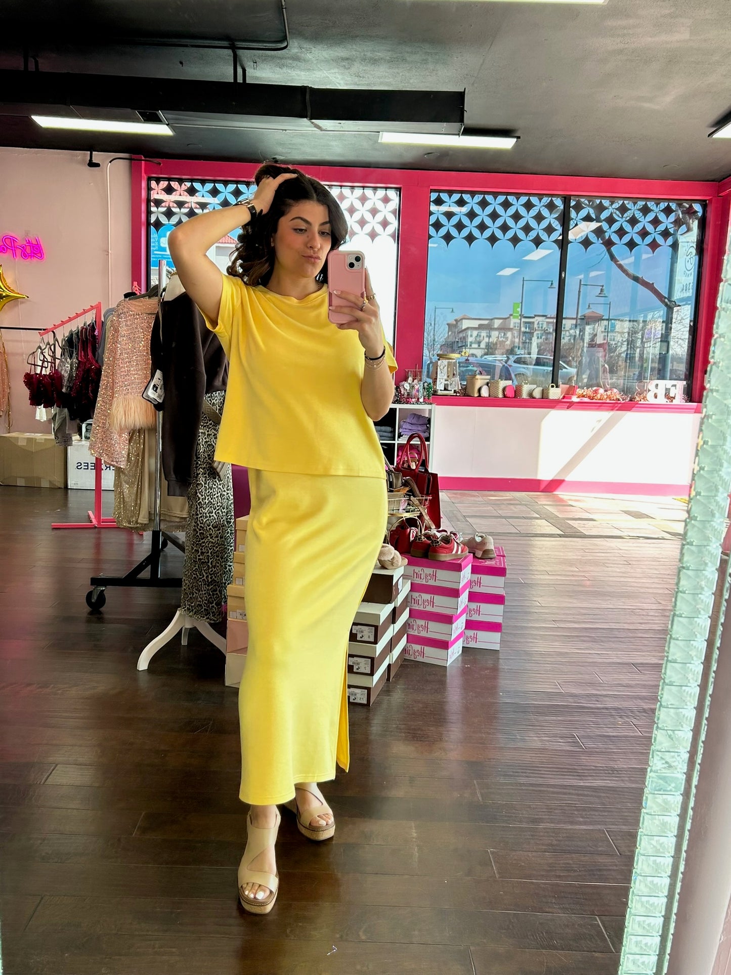 Tank Maxi Dress Sunflower