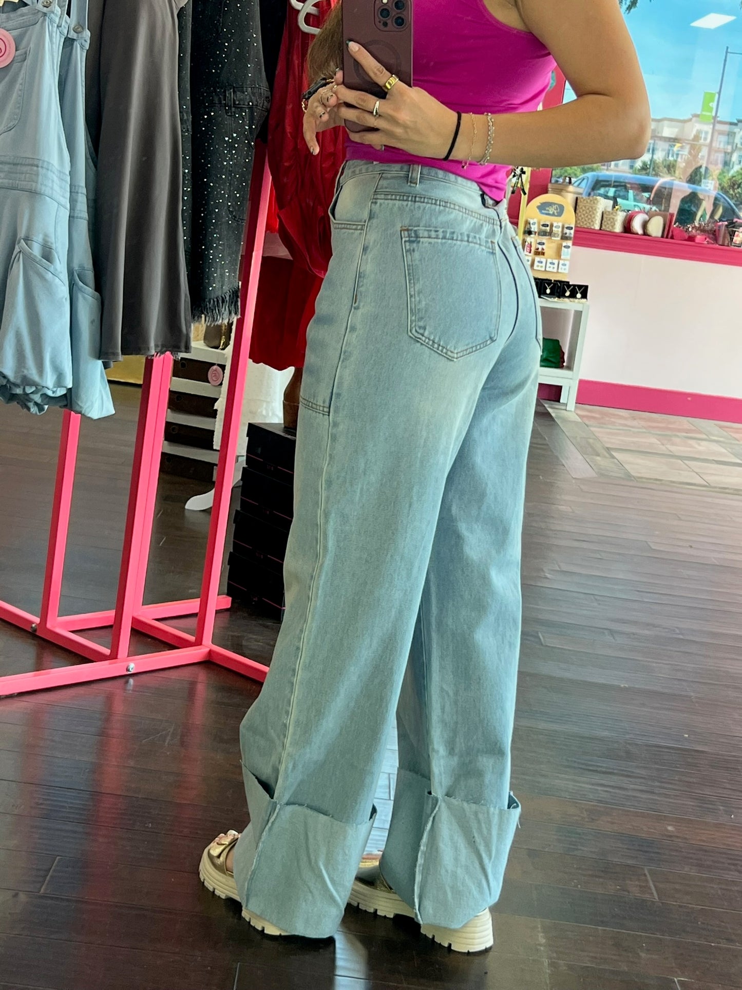 Katie's Wide Leg Jeans