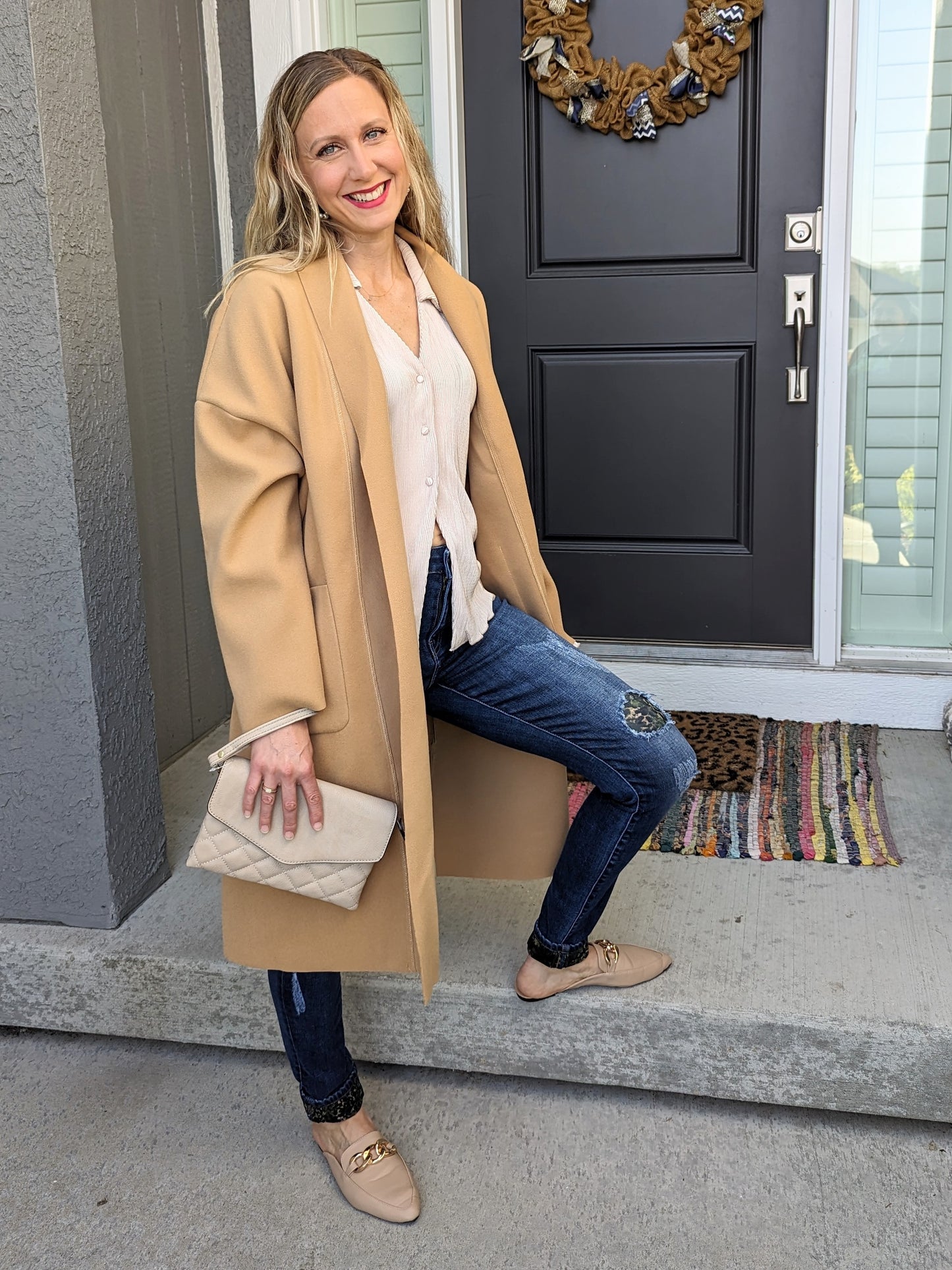 Oversized Coat Khaki