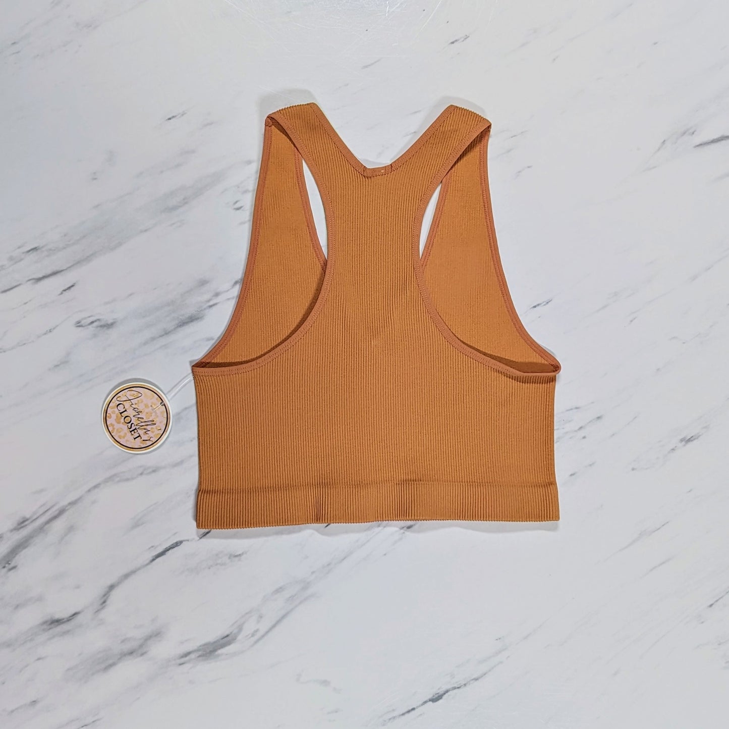 Curvy Bralette Racerback Sunset