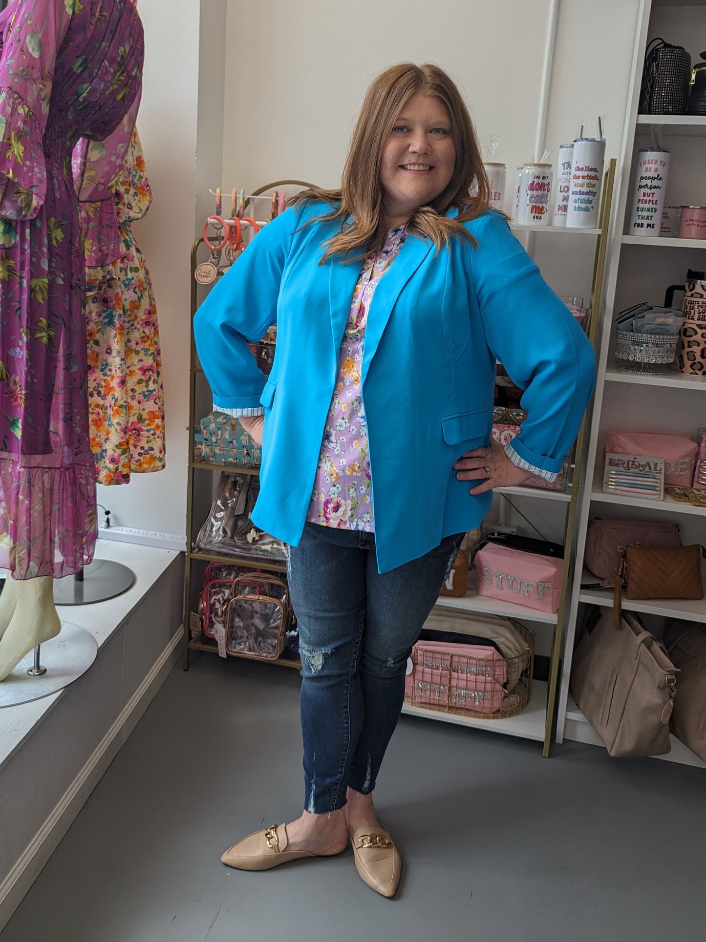 Doll Blazer - Ocean (XS - 3X)