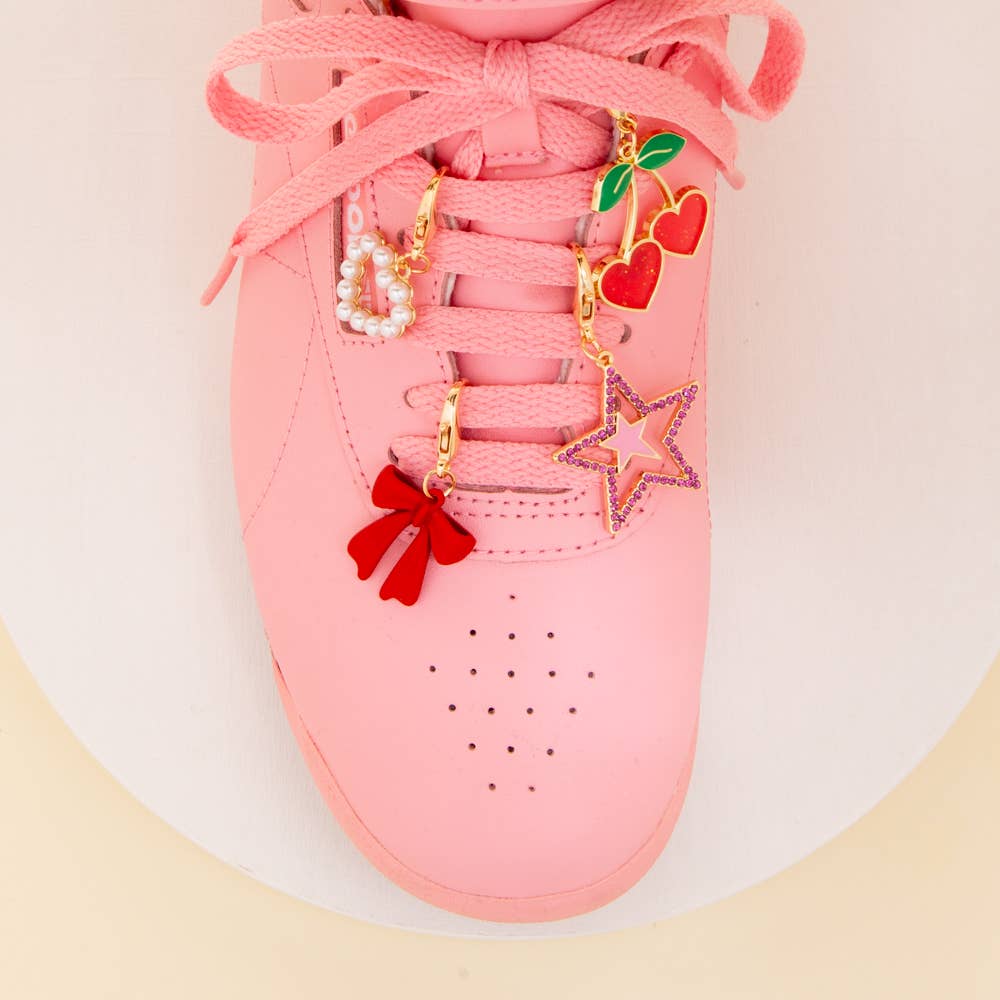 Shoe Charm Set Cherry Love