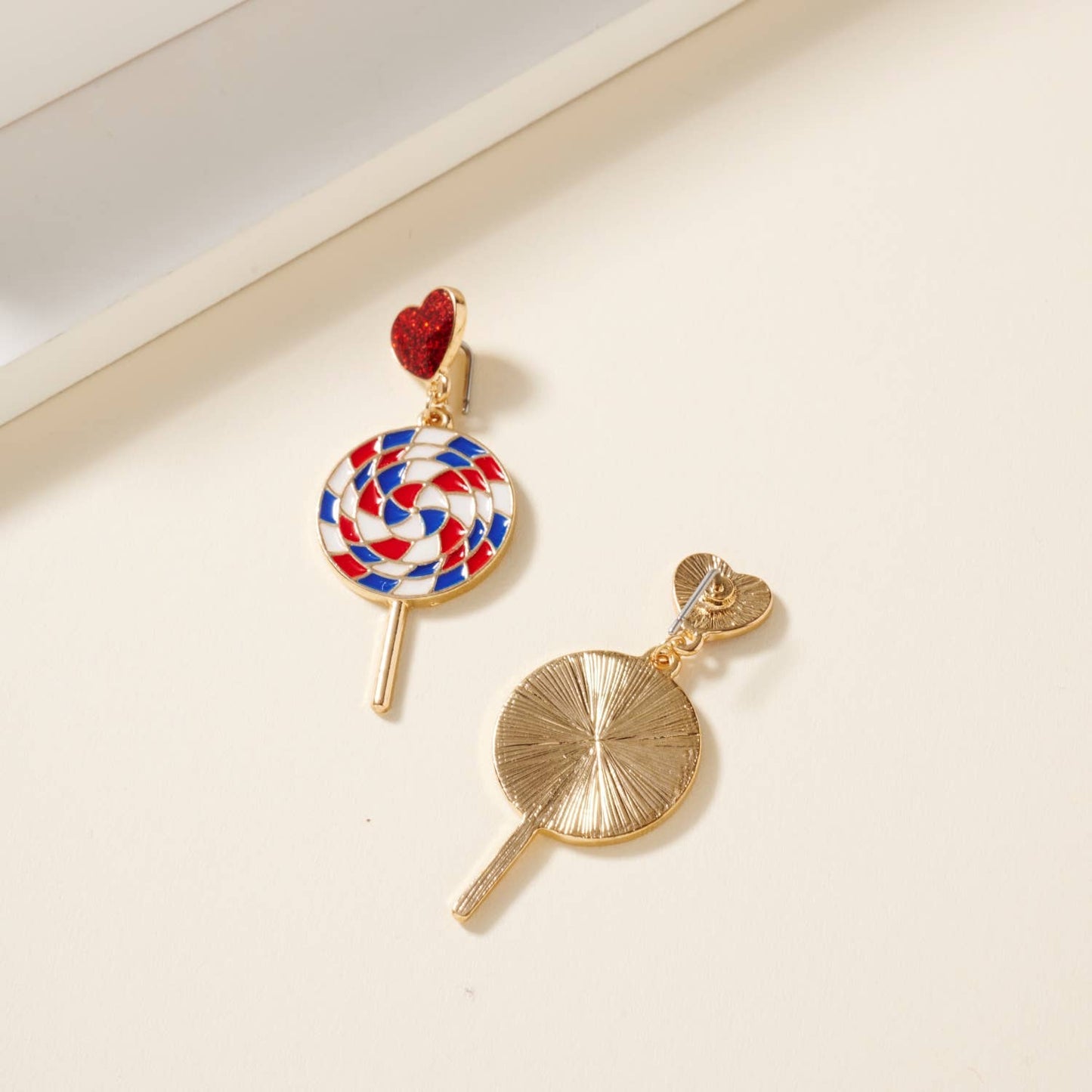 USA Lollipop Earrings