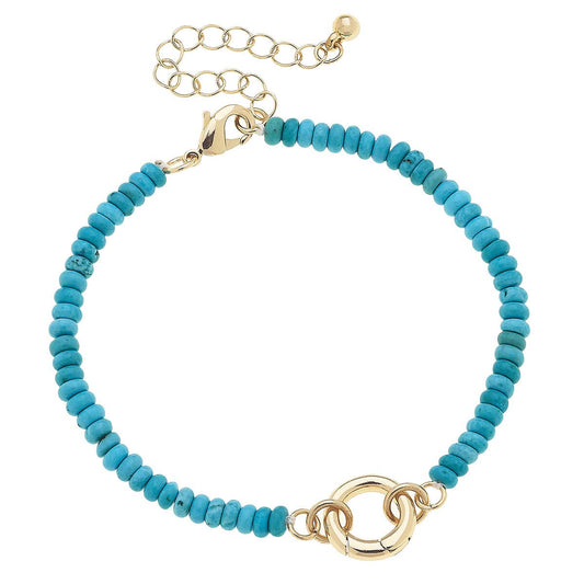 Turquoise Beaded Bracelet