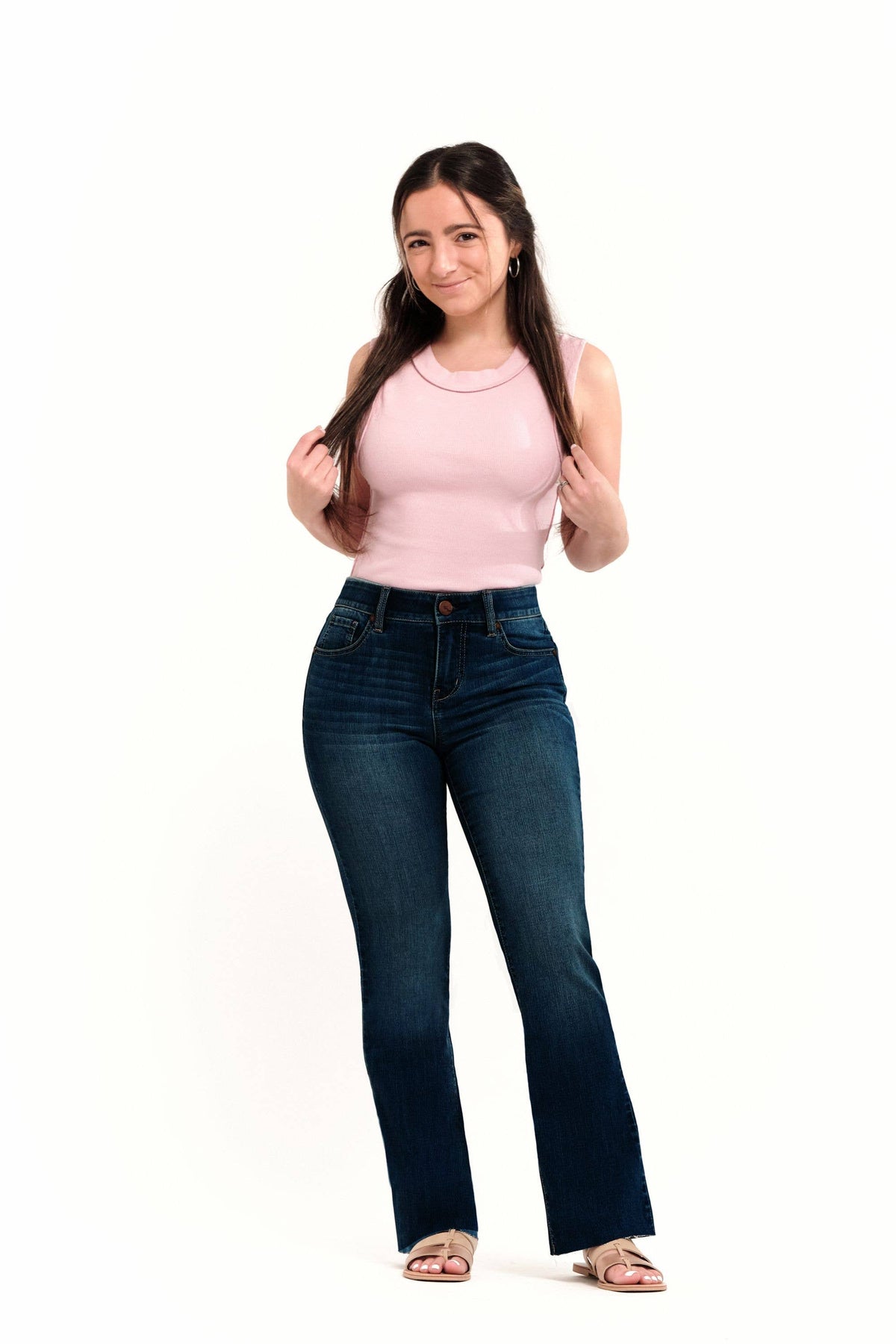 29" Tummy Control Slim Boot Jeans
