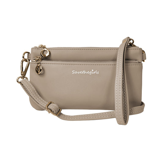 RFID Touchscreen Purse Taupe