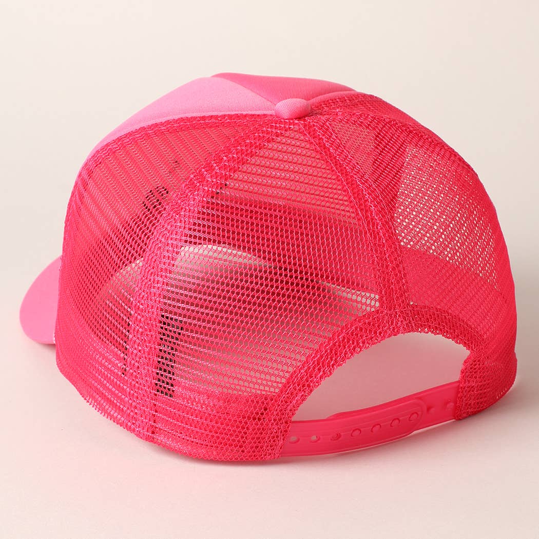 My Golf Era Trucker Hat Pink