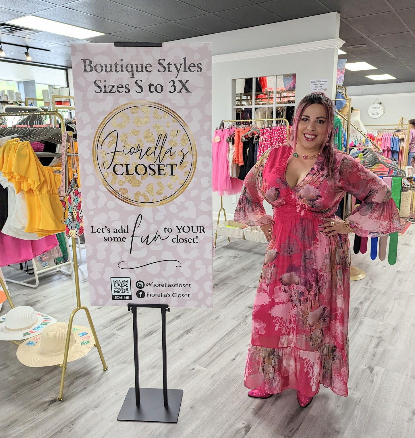 Princess Dress Silk Print Italy Cream