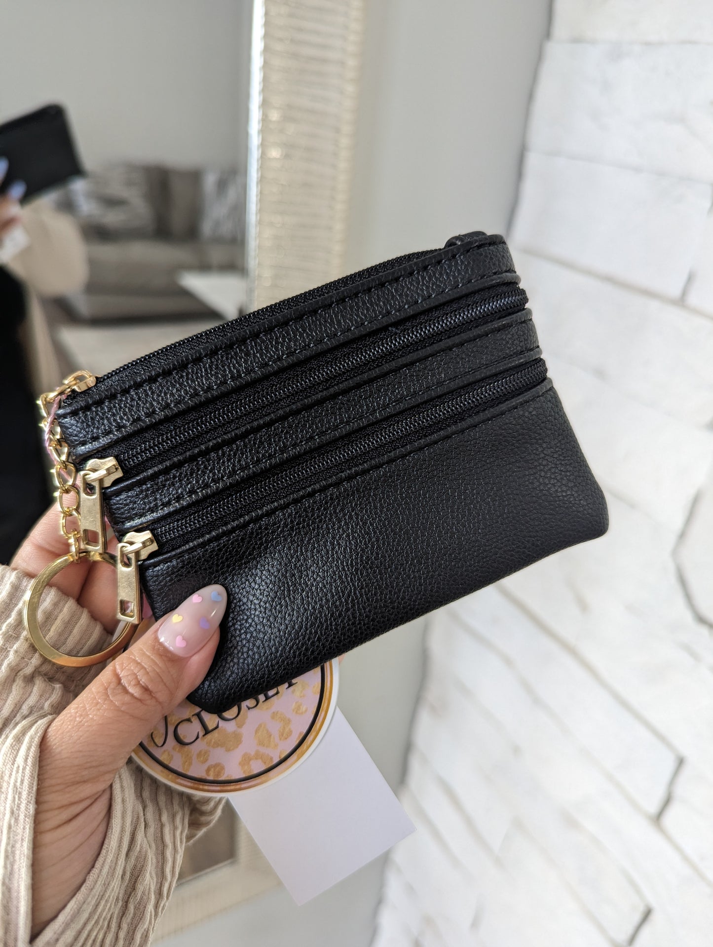 Vegan Leather Coin Pouch