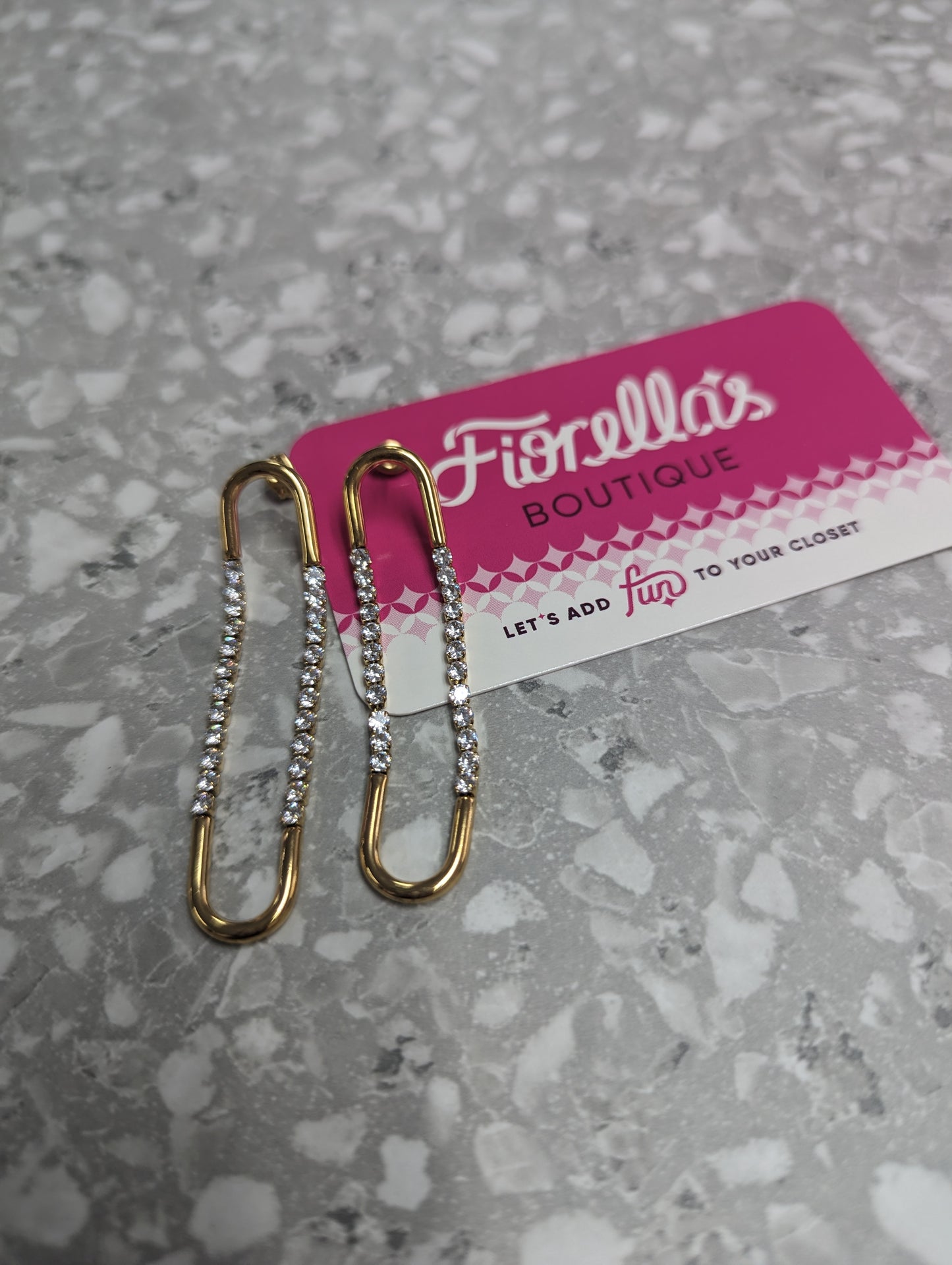 Sparkle Dangle Earrings