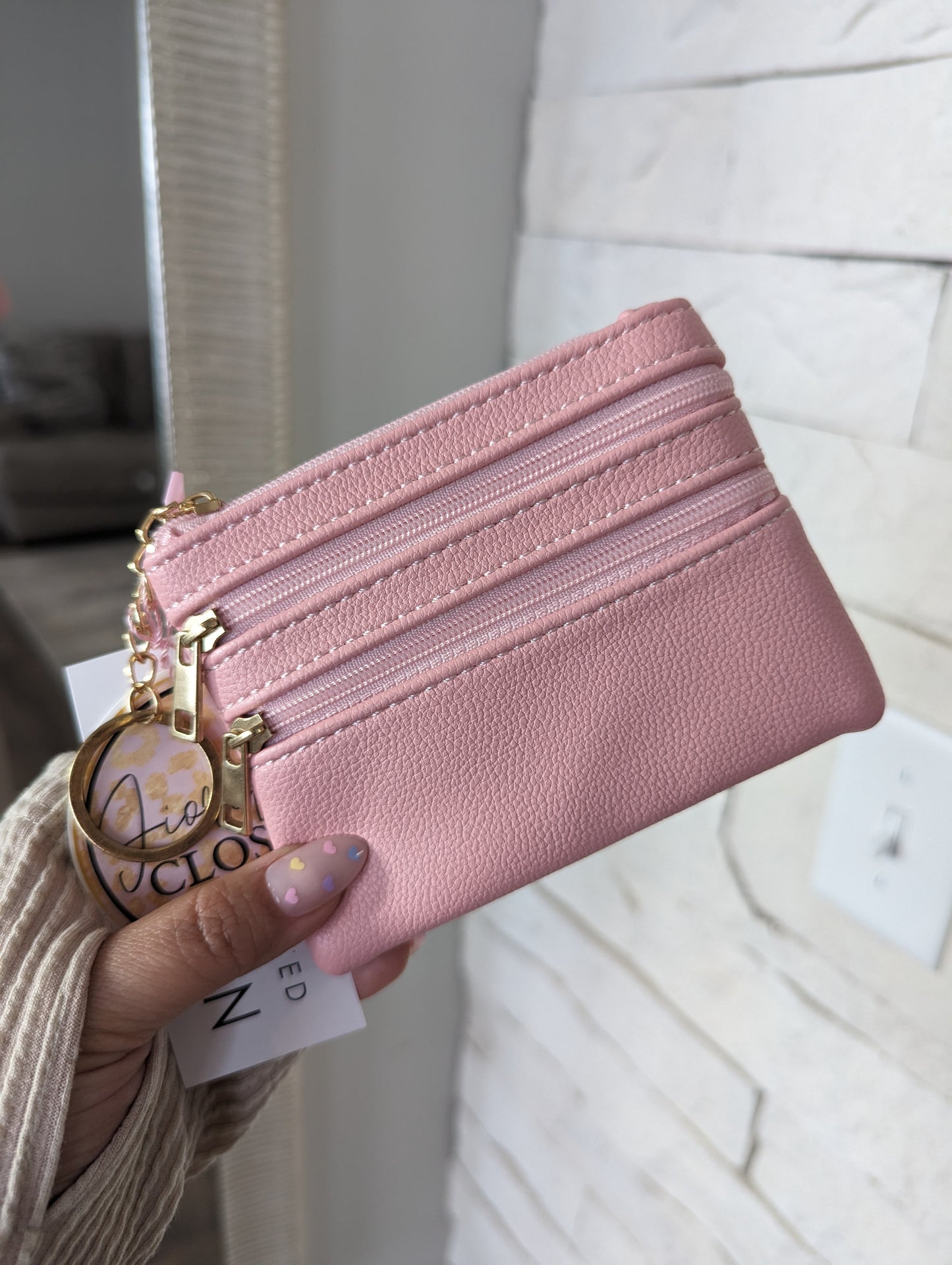 Vegan Leather Coin Pouch