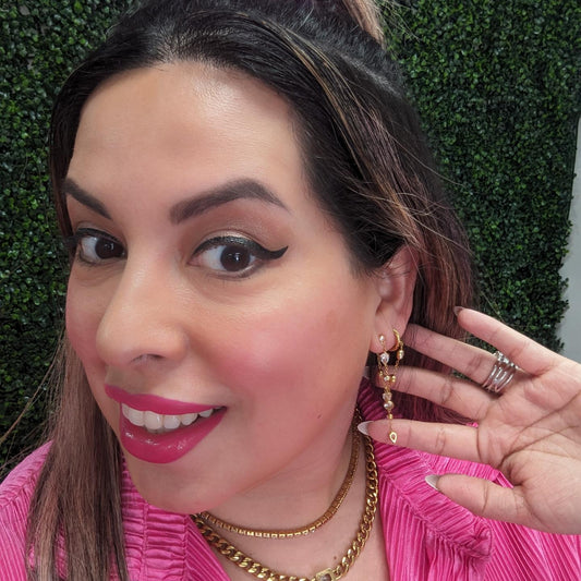 Sparkle Line Earrings