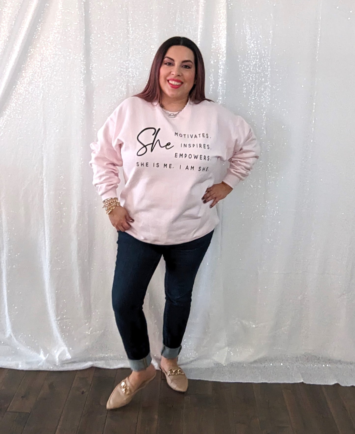 I am She Sweatshirt
