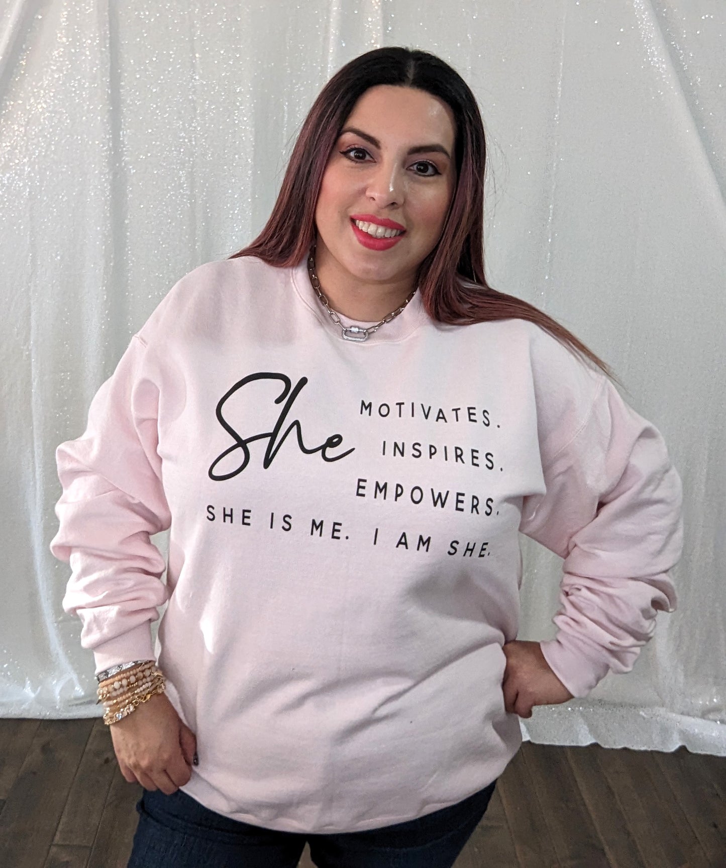 I am She Sweatshirt
