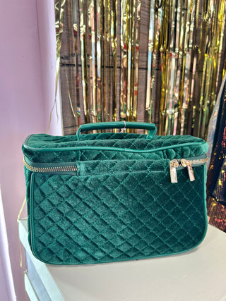 Classic Train Case Emerald