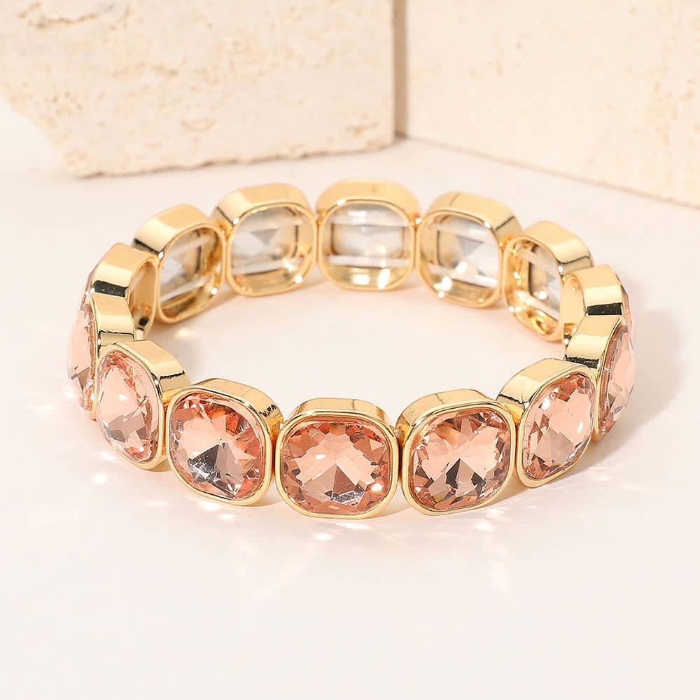 Candy Bling Bracelet Square