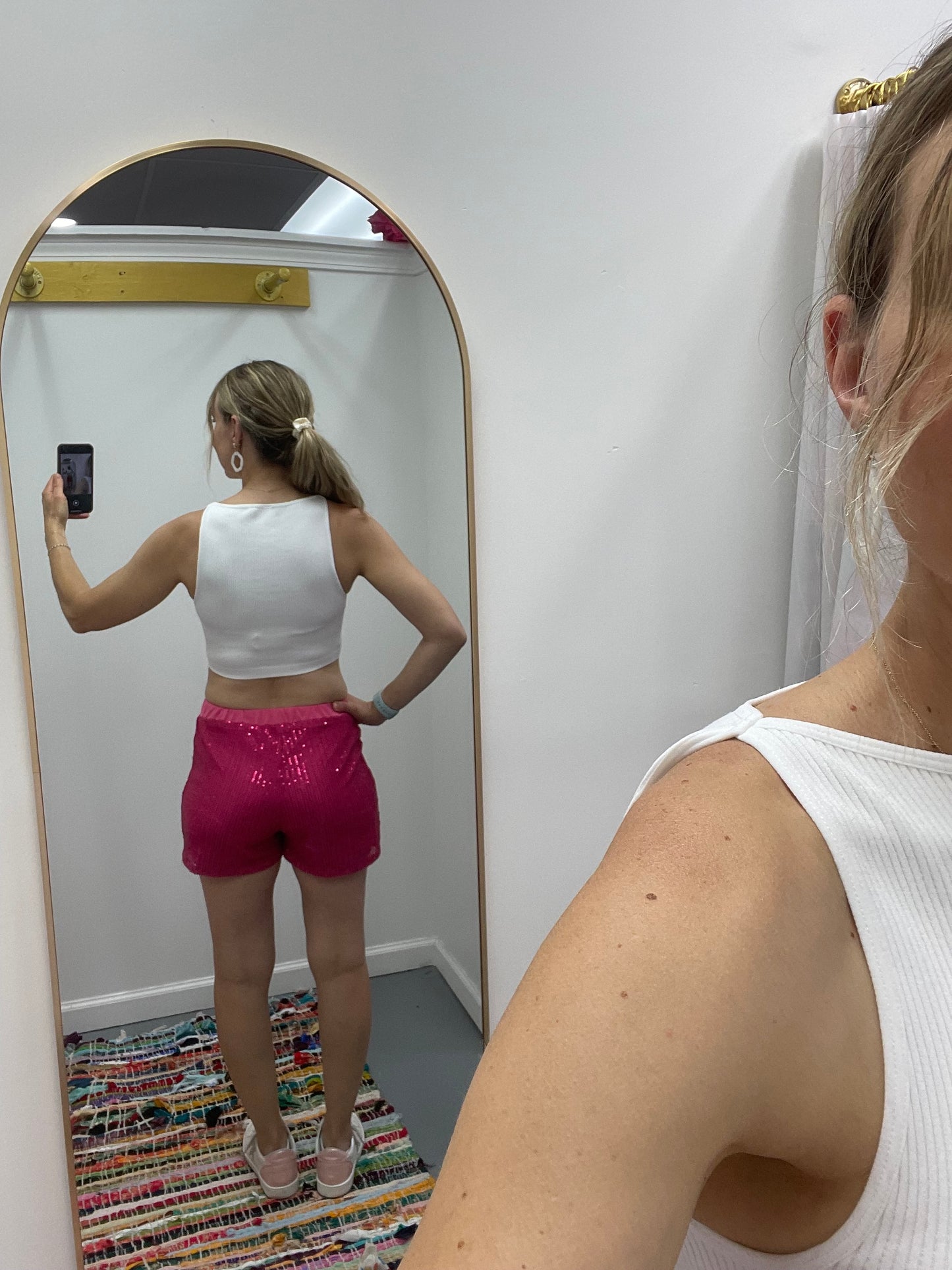 Sequin Shorts
