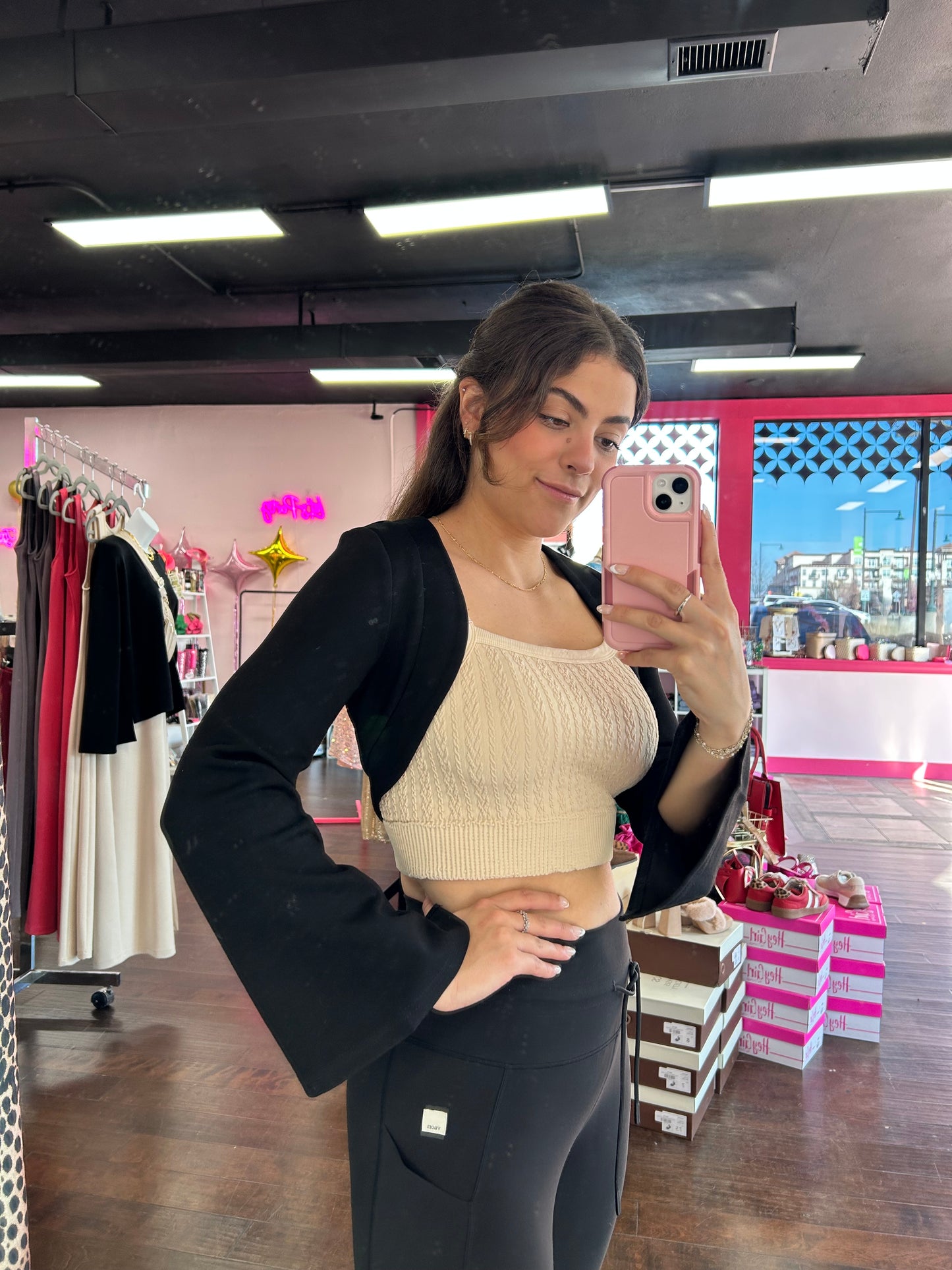 Modal Cropped Cardigan