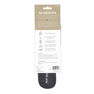 Flat Socks Dark Gray