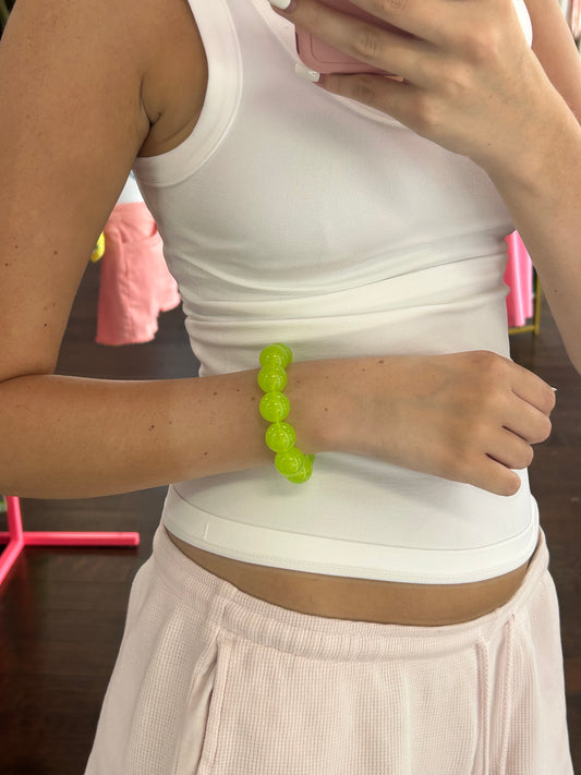 Pop of Color Beaded Bracelet
