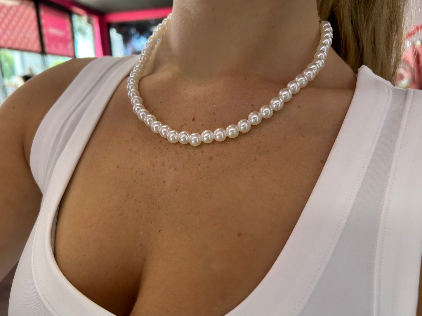 Mini Pearl Necklace