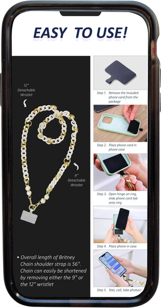 Clip & Go Chain Pink