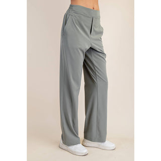 Straight Trousers Stone
