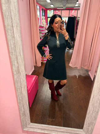 SPECIAL ORDER - City Chic Half-Zip Dress