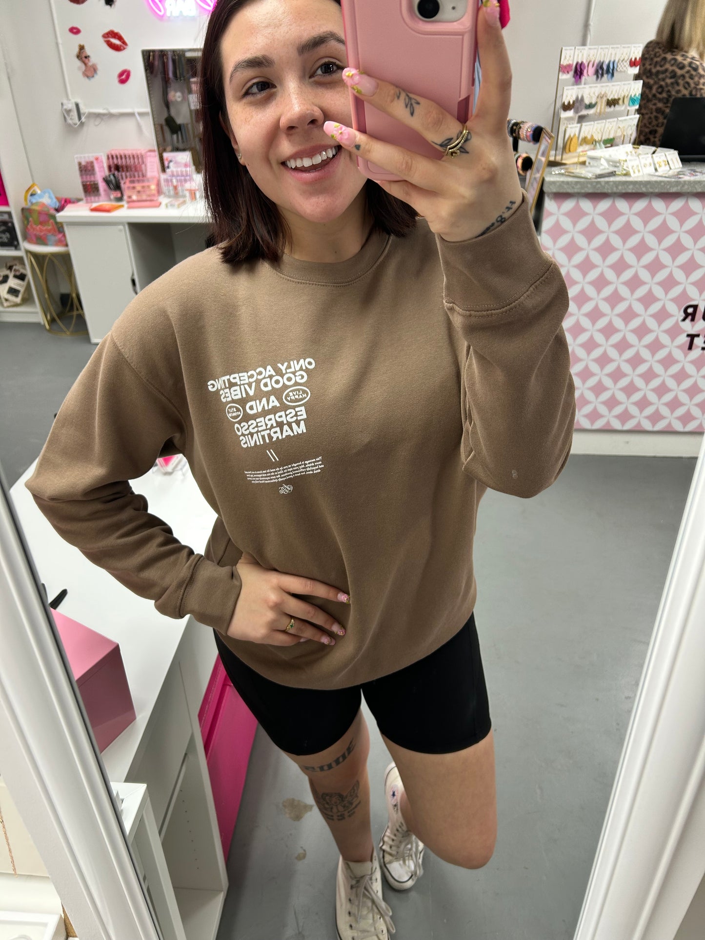 Only Good Vibes Sweatshirt