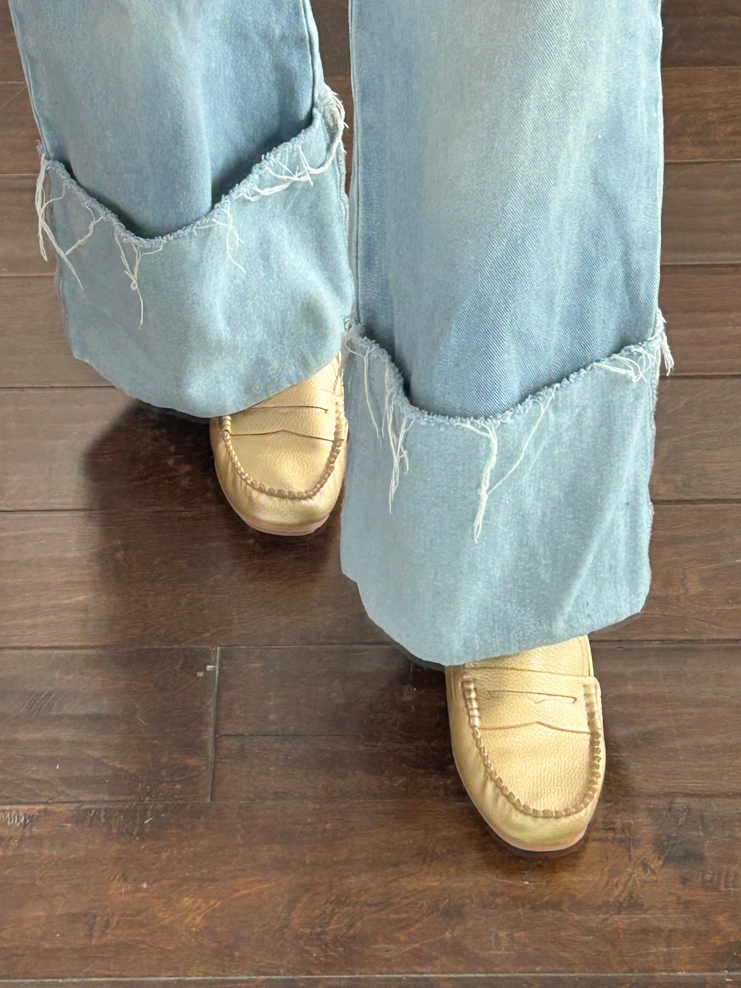 Golden Girls Loafers Gold
