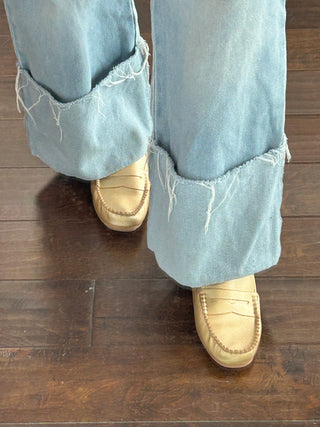 Golden Girls Loafers Gold