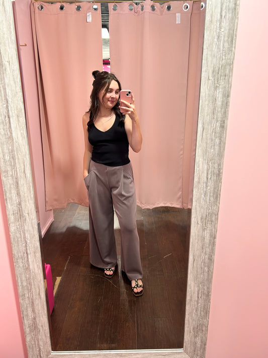 Luxe Anywhere Pants Pebble