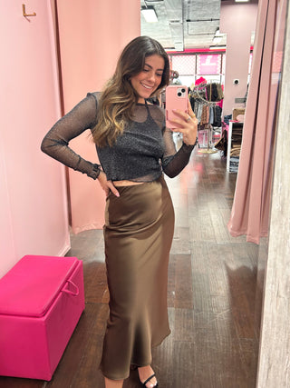 Maxi Skirt Coffee