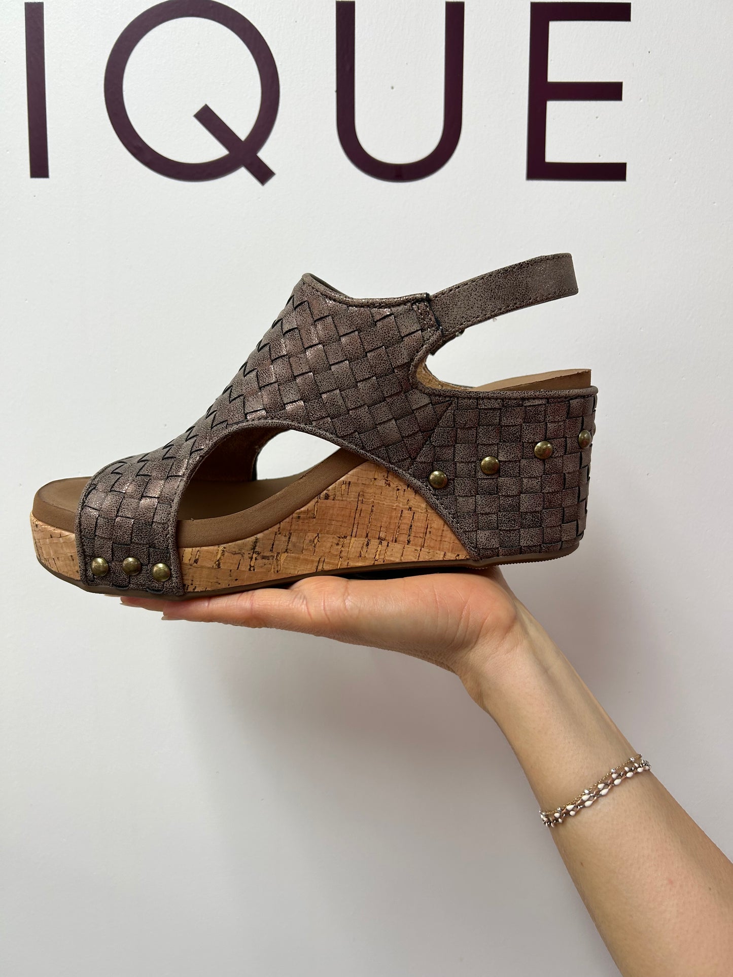 The Bronze Babe Wedge