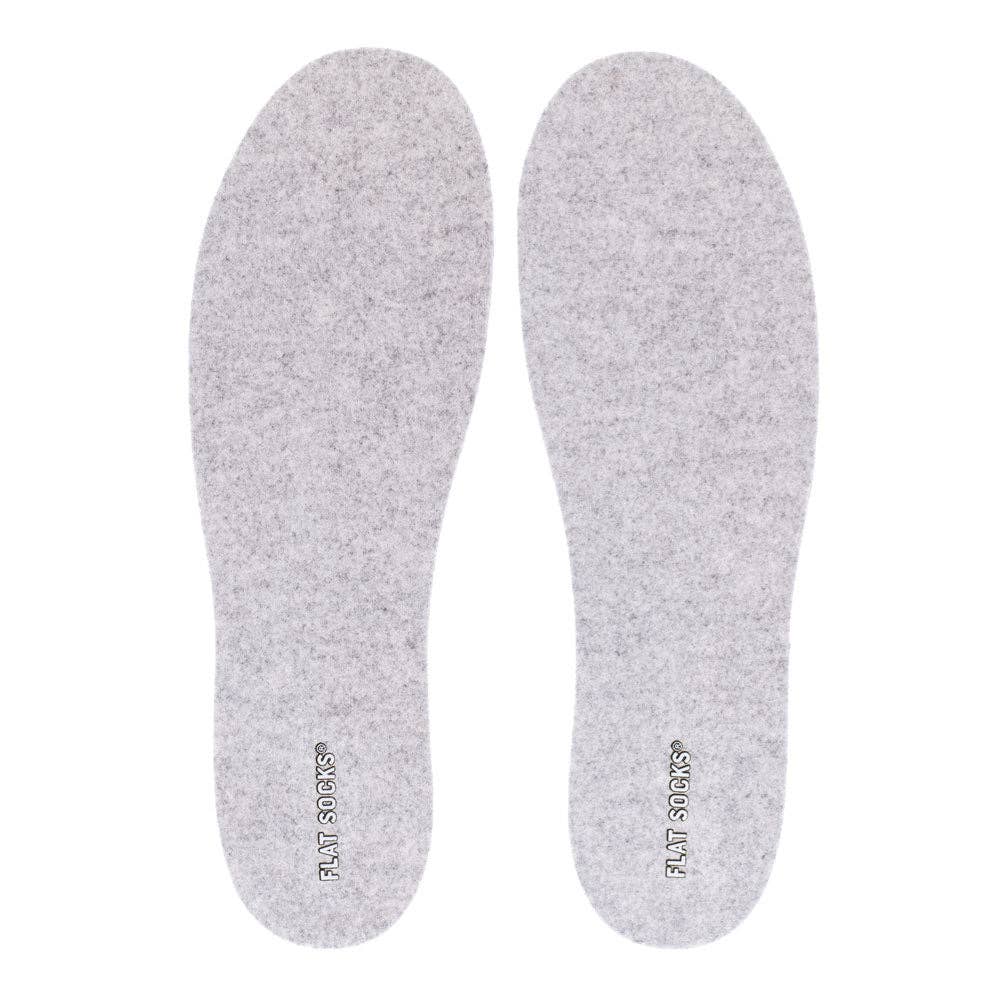 Flat Socks Light Gray