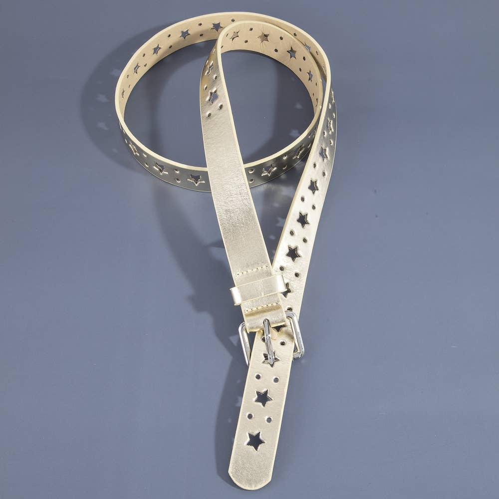 Star Cutout Belt