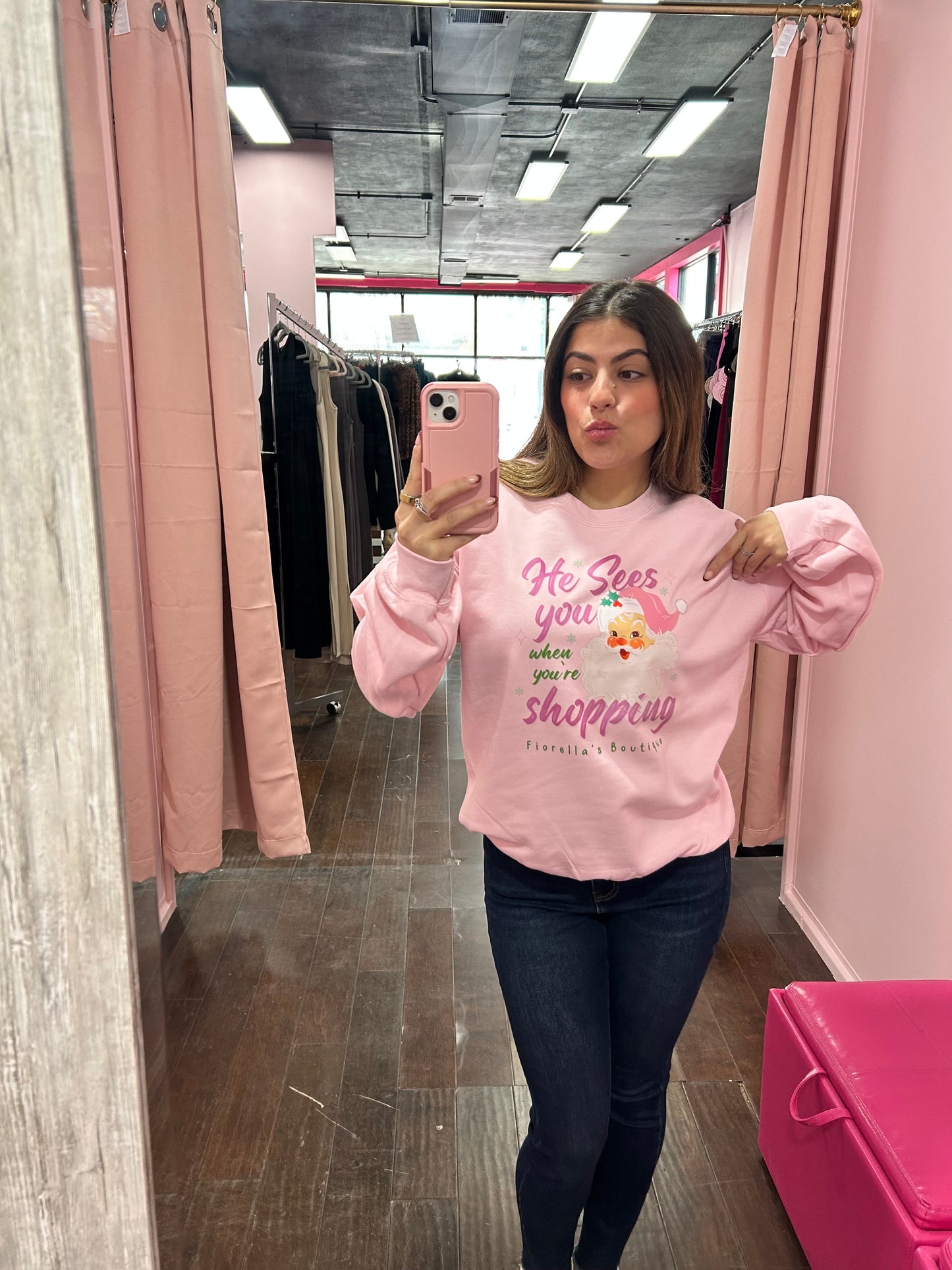 Fiorella’s Santa Sweatshirt