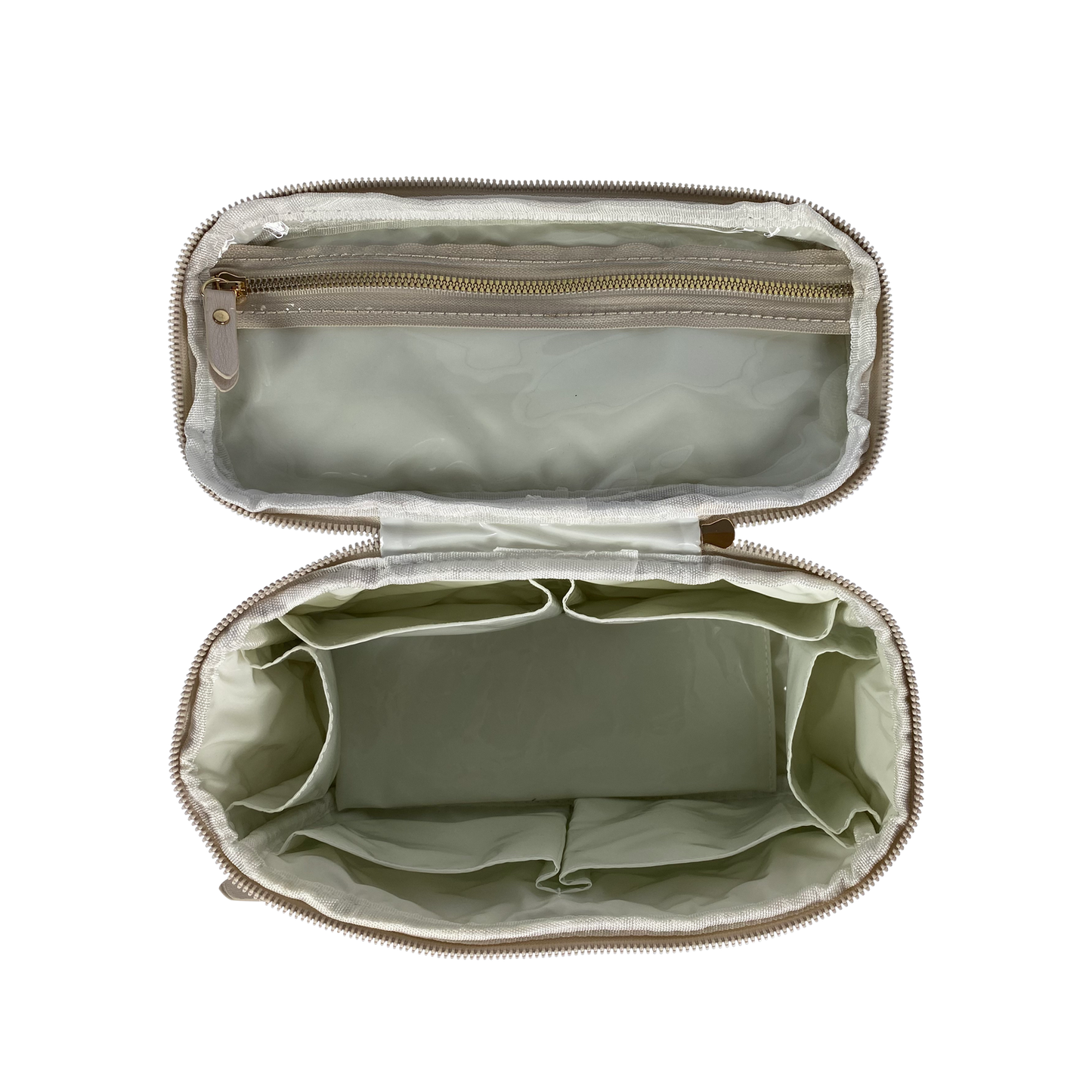 Train Case Pearl Quilted