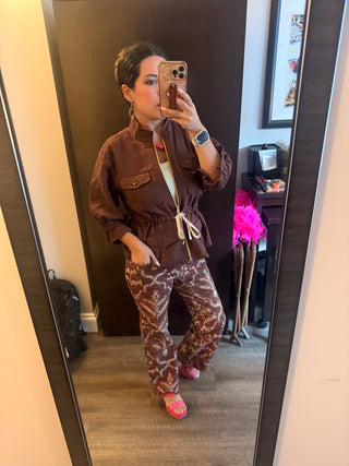 SPECIAL ORDER - Kick Flare Pant Heritage Brown