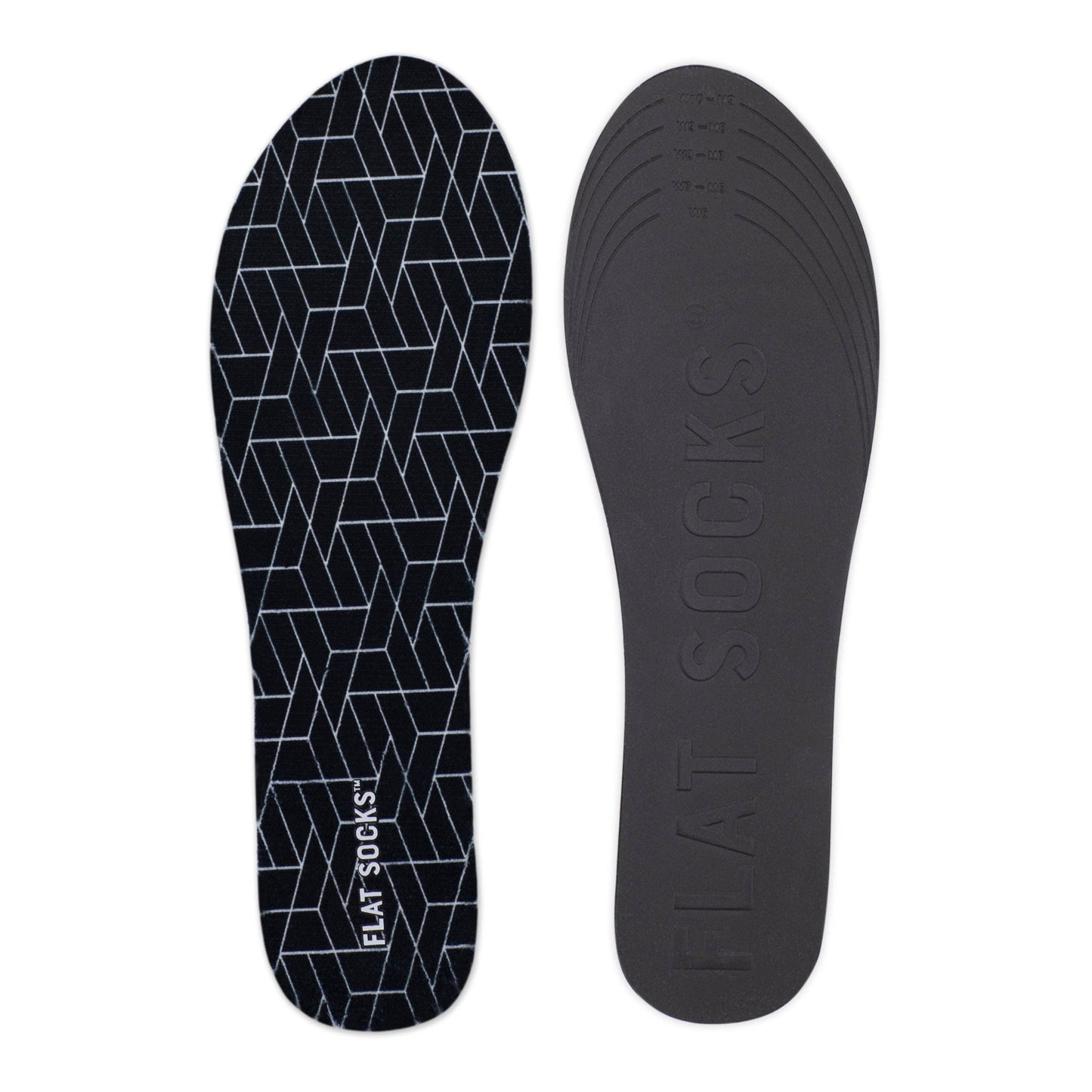 Flat Socks Black