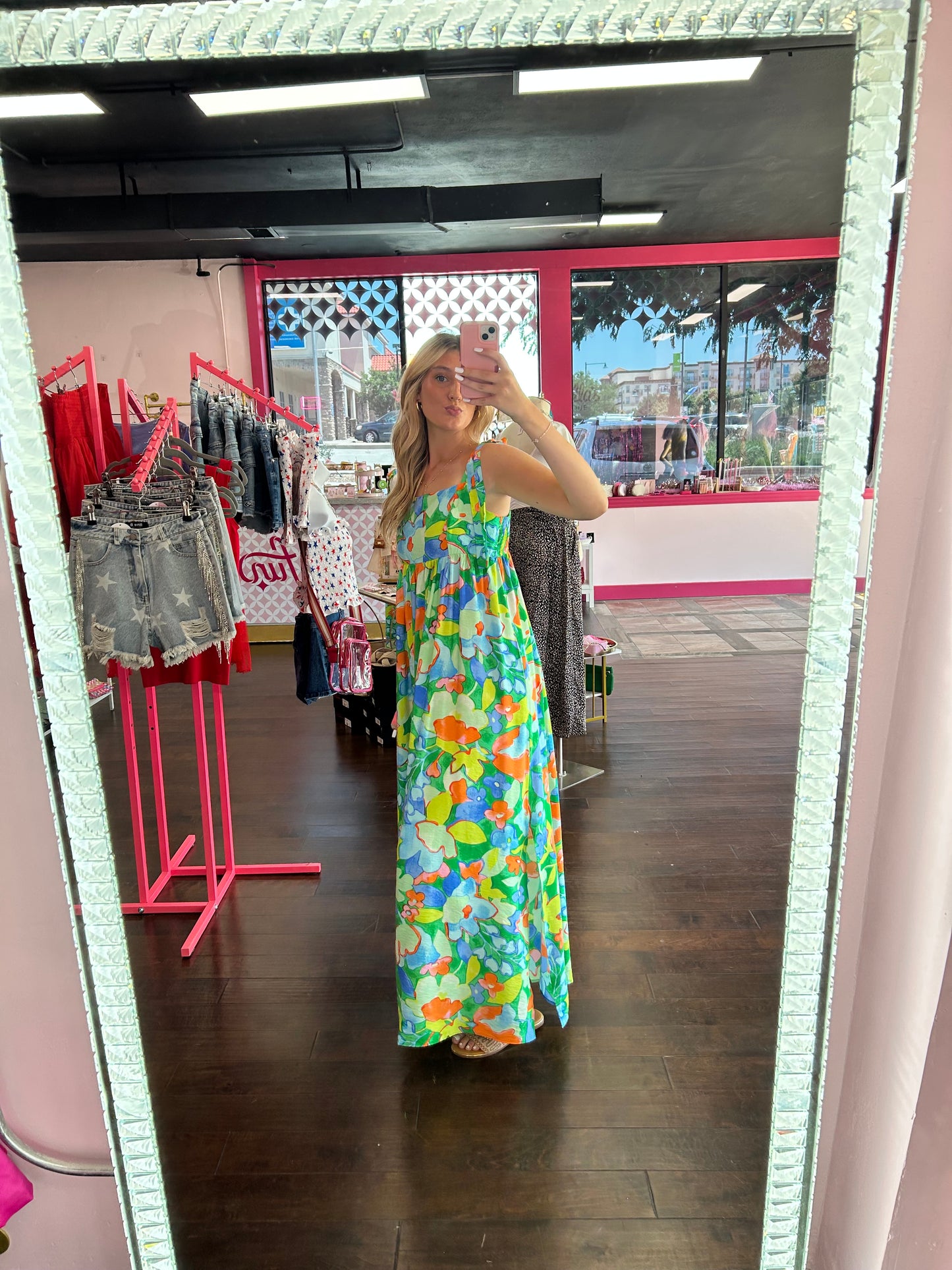 Seabreeze Floral Maxi Dress